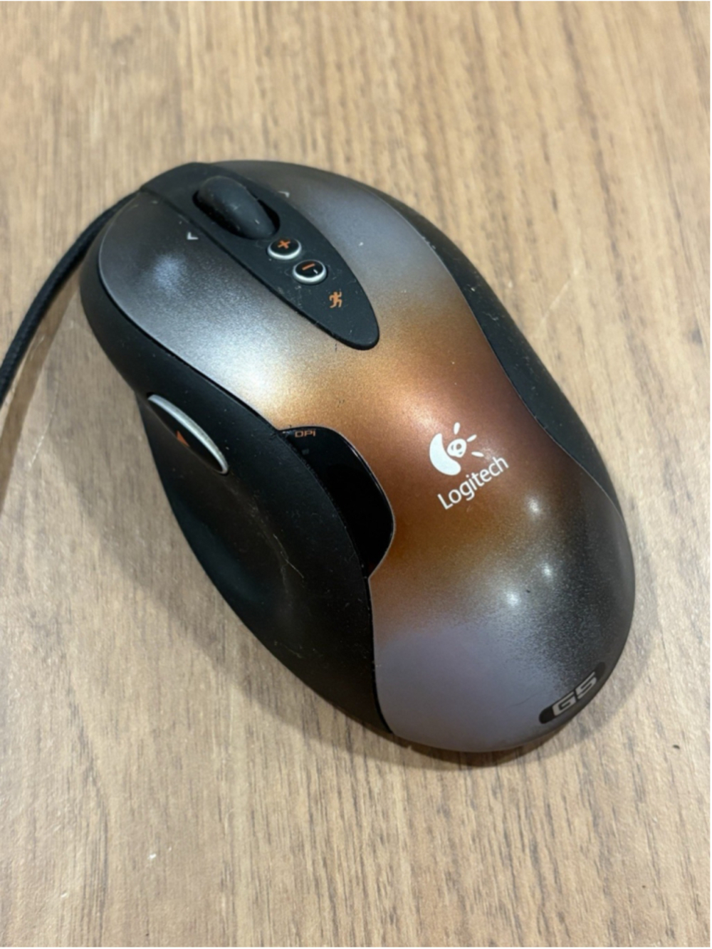 Logitech G5 Laser Gaming Mouse 2000 DPI USB Wired Weight Cartridge Tested